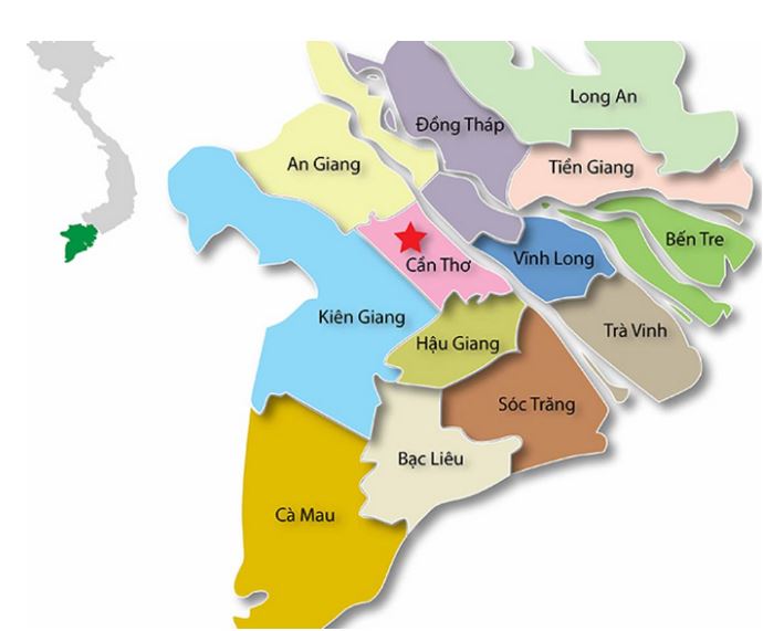 Khu vực miền Tây gồm những tỉnh thành nào?